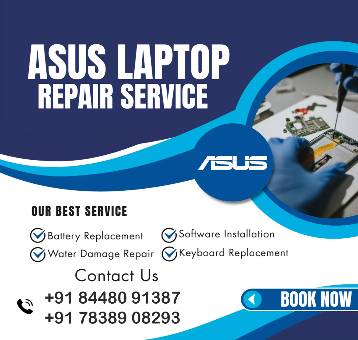 Asus Service Center Maharshi Nagar in Pune
