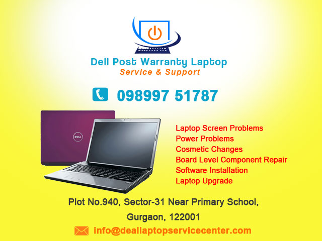 Dell Laptop service Center in Gurgaon