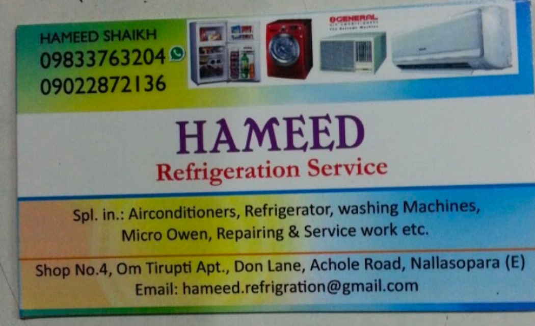 Hameed Refrigeration Service 